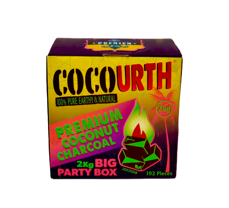 CocoUrth Party Box 2kg Hookah UNLIMITED shisha