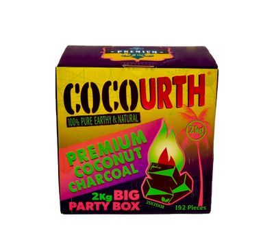 CocoUrth Party Box 2kg Hookah UNLIMITED shisha