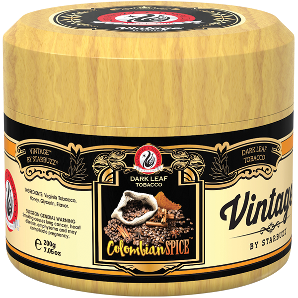 USAヴィンテージ　スパイス缶　6個 Shisha Vintage 200g – Hookah UNLIMITED