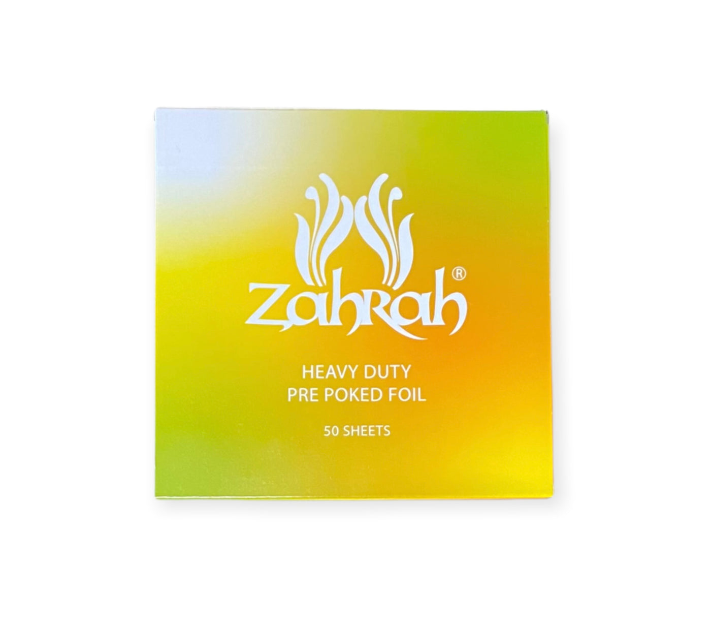 Zahrah Pre-Poked Foil Hookah UNLIMITED shisha